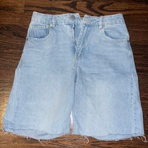 91 Cotton On mid wide crop Bermuda shorts